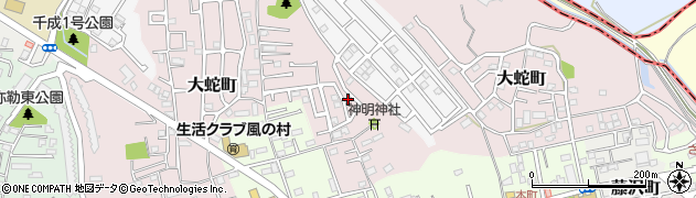 千成四号公園周辺の地図