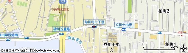 砂川町１周辺の地図
