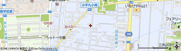 東京都小平市回田町18-25周辺の地図