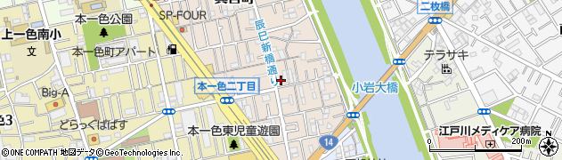 東京都江戸川区興宮町28-1周辺の地図