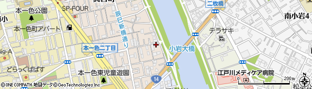 東京都江戸川区興宮町30-7周辺の地図