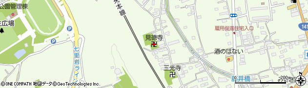 見徳寺周辺の地図