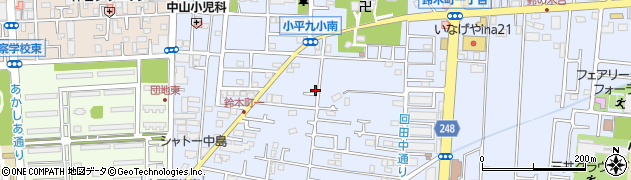 東京都小平市回田町18-15周辺の地図