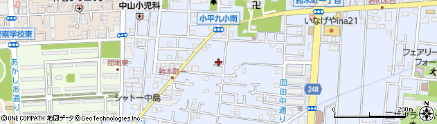 東京都小平市回田町18-4周辺の地図