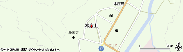 京都府伊根町（与謝郡）本庄上周辺の地図