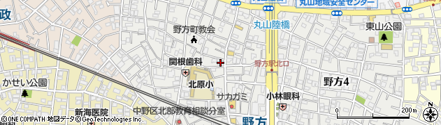 ホットヨガスタジオ ラバ 野方店(LAVA)周辺の地図