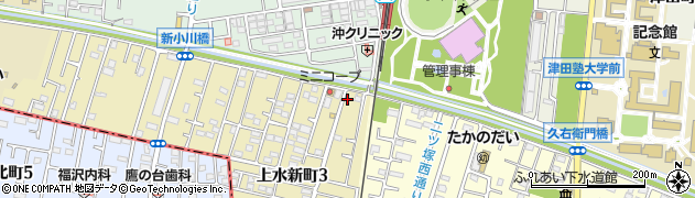 穴沢豆腐店周辺の地図