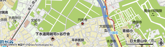 円常寺周辺の地図