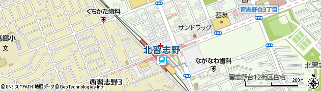 サンマルクカフェ 北習志野店周辺の地図