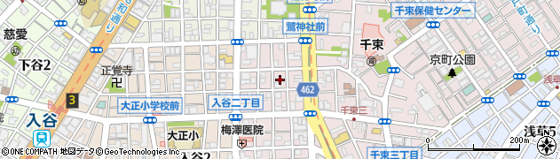 東京都台東区千束2丁目31周辺の地図