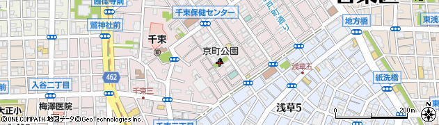 東京都台東区千束3丁目26周辺の地図