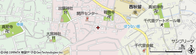 東京都あきる野市渕上371周辺の地図