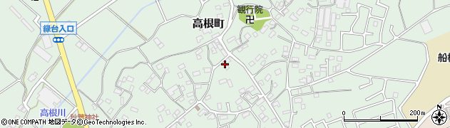 千葉県船橋市高根町1332周辺の地図