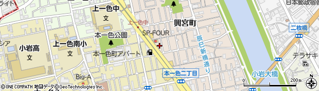 東京都江戸川区興宮町9周辺の地図