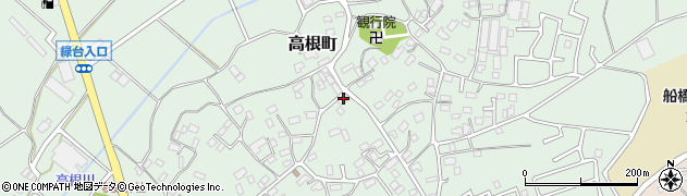 千葉県船橋市高根町1331周辺の地図