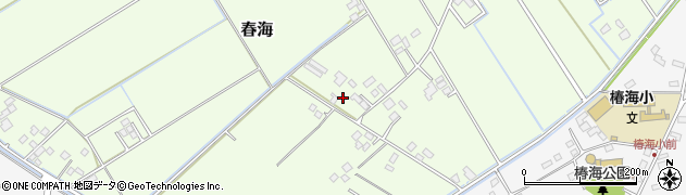 千葉県匝瑳市春海1199周辺の地図