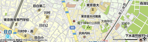 キャンドゥ雑司ヶ谷店周辺の地図