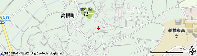 千葉県船橋市高根町1238周辺の地図
