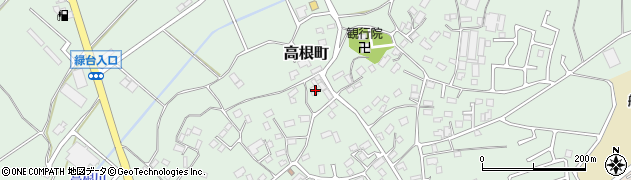 千葉県船橋市高根町1345-1周辺の地図