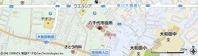 千葉県八千代市周辺の地図