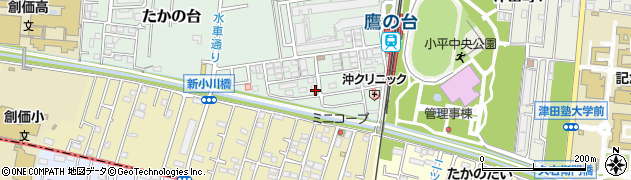 東京都小平市たかの台37-9周辺の地図