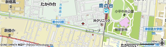 東京都小平市たかの台37-11周辺の地図