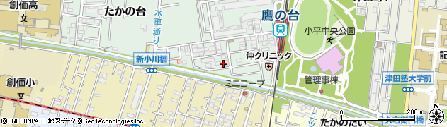 東京都小平市たかの台37-10周辺の地図