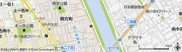 東京都江戸川区興宮町26周辺の地図