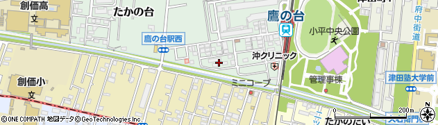 東京都小平市たかの台37周辺の地図