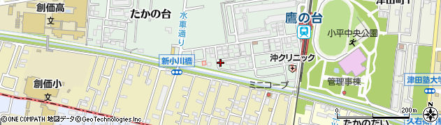 東京都小平市たかの台37-1周辺の地図