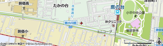 東京都小平市たかの台36周辺の地図