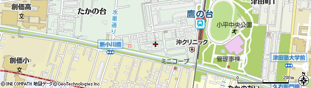 東京都小平市たかの台37-6周辺の地図