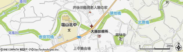 大藤簡易郵便局周辺の地図