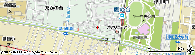 東京都小平市たかの台37-8周辺の地図