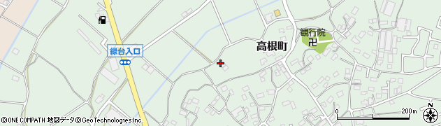 千葉県船橋市高根町周辺の地図