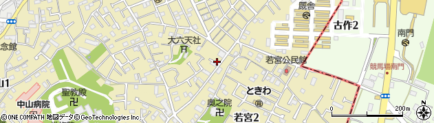 千葉銀行若宮 ＡＴＭ周辺の地図