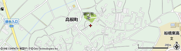 千葉県船橋市高根町1231周辺の地図