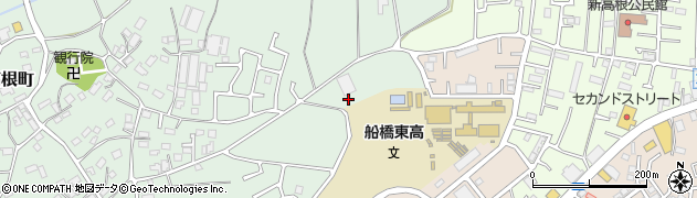 千葉県船橋市高根町809周辺の地図
