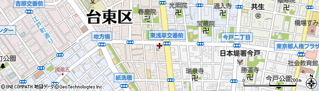 株式会社金太楼鮨　本店１階周辺の地図