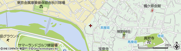 東京都あきる野市引田647周辺の地図
