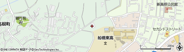 千葉県船橋市高根町809-1周辺の地図