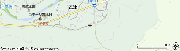 東京都あきる野市乙津679周辺の地図