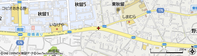 日室塚周辺の地図