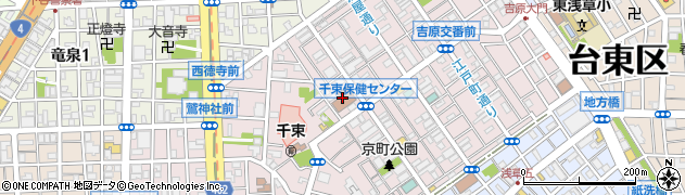 東京都台東区千束3丁目28周辺の地図