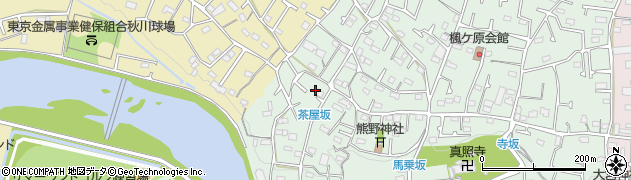 東京都あきる野市引田636周辺の地図