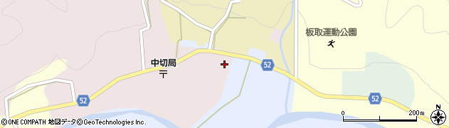岐阜県関市板取2540周辺の地図
