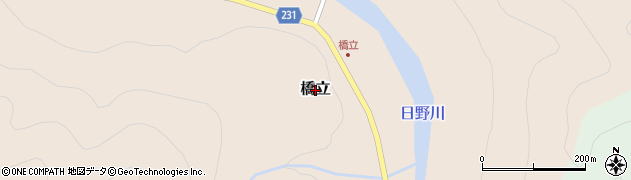 福井県南越前町（南条郡）橋立周辺の地図