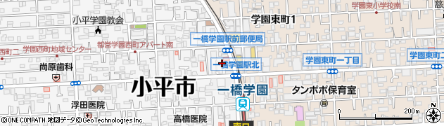 学園診療所周辺の地図