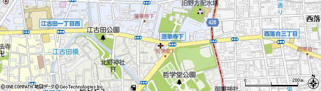 株式会社早稲田塗料商会周辺の地図