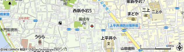東京都葛飾区西新小岩5丁目29周辺の地図